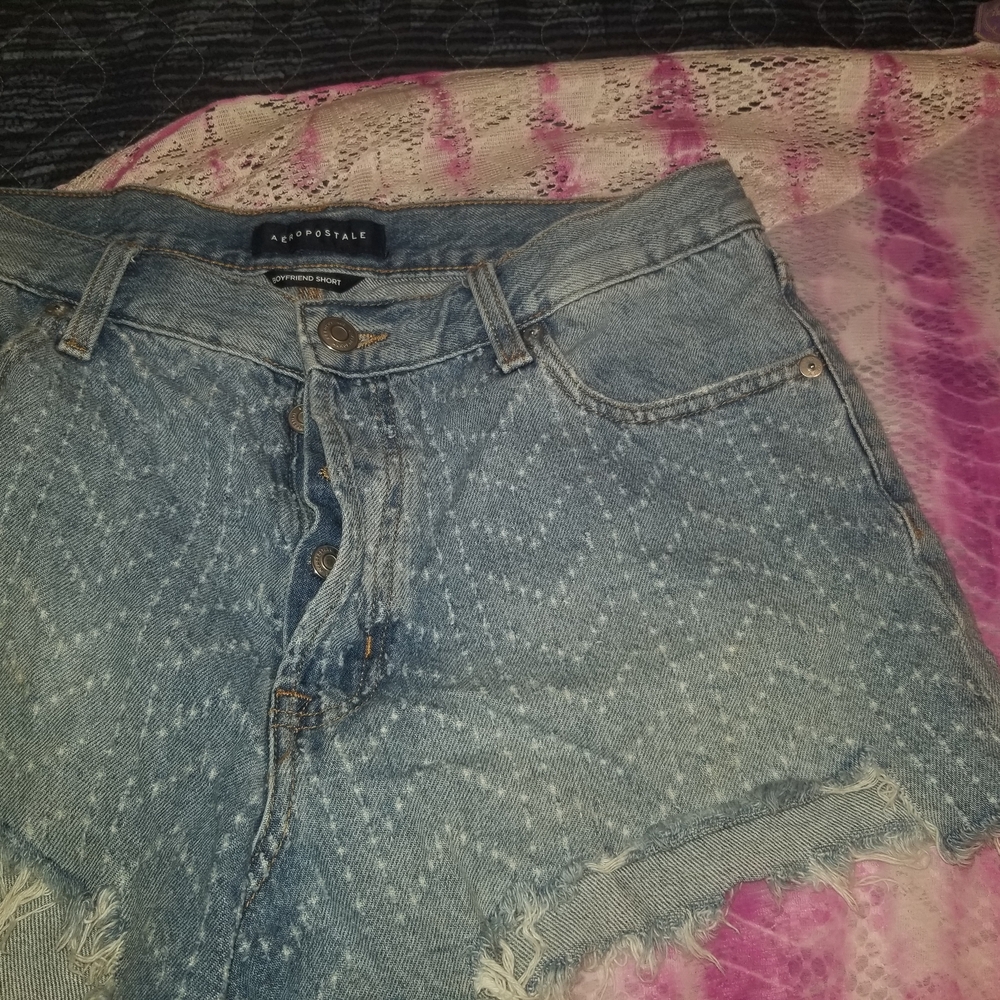 Aeropostale Blue Denim Shorts